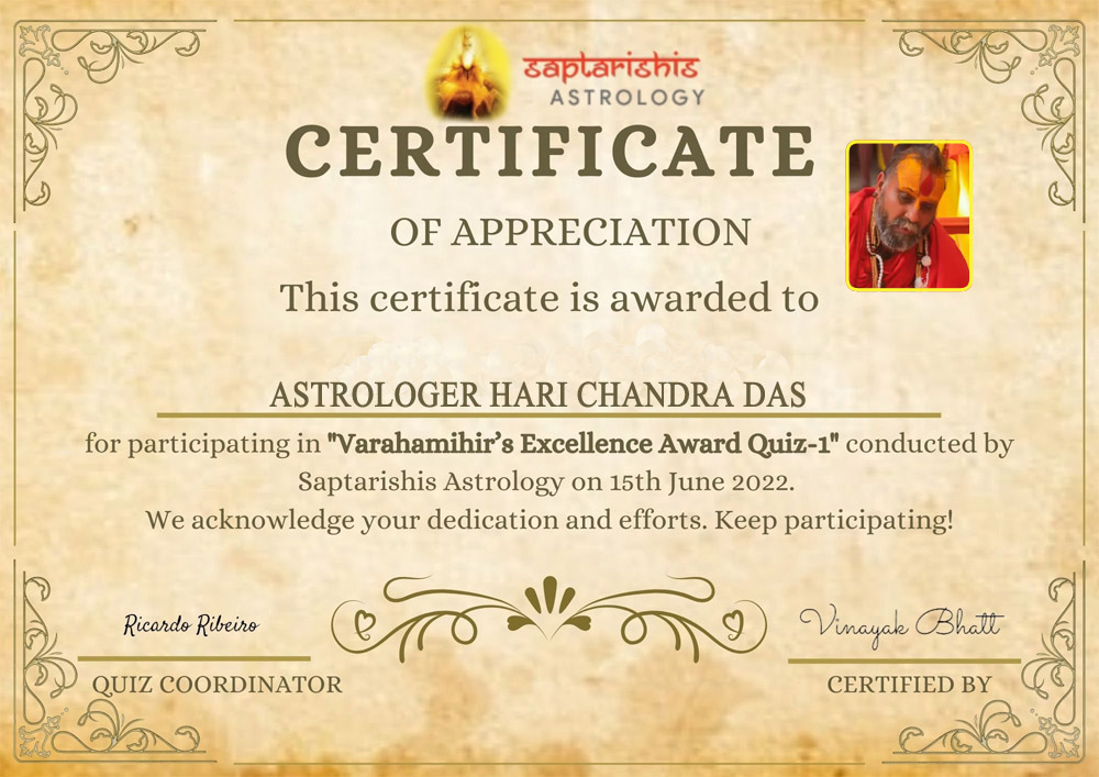 Astrologer Hari Chandra Das